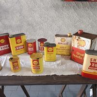 lattine olio motore vintage 