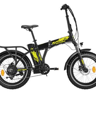 Ebike pieghevole atala ruote fat