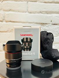 Samyang AF 14 f2.8 FE per Sony Full Frame