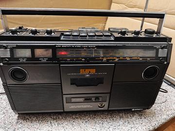 Registratore a cassette portatile vintage 