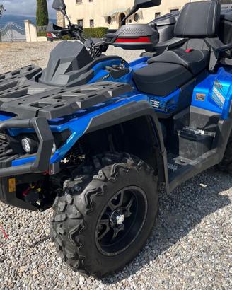 AODES PATHCROSS 1000 L QUADRICICLO Targa Bianca