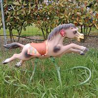 Cavallo a dondolo canova vintage 