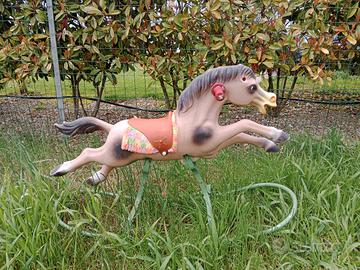 Cavallo a dondolo canova vintage 