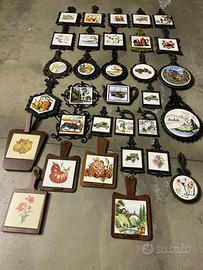 Sottopentola ghisa e ceramica dipinti