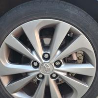 cerchi lega originali toyota 17'