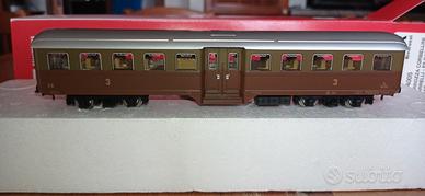 Rivarossi HR 4005 carrozza Corbellini carrelli 