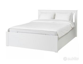 Letto matrimoniale contenitore IKEA