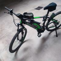 Mtb e-bike bicicletta