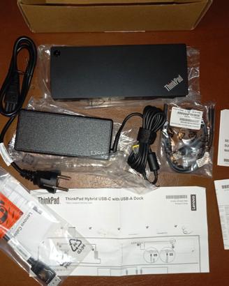 Dock Docking Station Lenovo ThinkPad 4K Hybrid USB