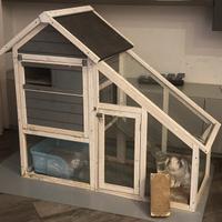 Conigliera da Interno/Esterno