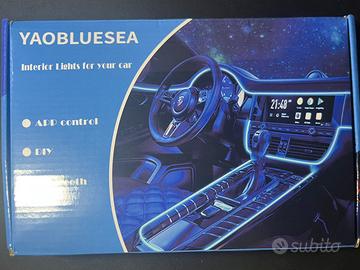 Striscia LED Ambiente Auto RGB YAOBLUESEA