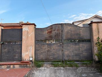 Cancello carrabile casa in ferro e pedonale