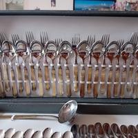 Servizio di posate in argento 800 ROSTFREI 