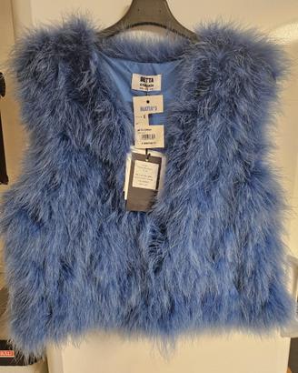 Gilet di pelliccia sintetica