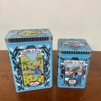 Scatole Latta Derrière La Porte Riso e Sale cucina