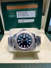 Rolex yacht master 116622 blue ITA 2016 full