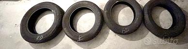 4 Gomme Invernali 205/60 R16 Continental + Catene