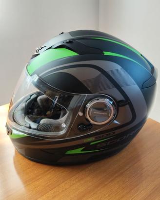 Casco integrale Scorpion EXO-500 Air nero/verde