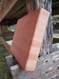 Tagliere controfibra in acero duro pezzo unico 