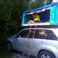 tenda per tetto auto. marca OVERCAMP