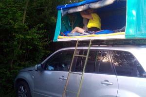 tenda per tetto auto. marca OVERCAMP