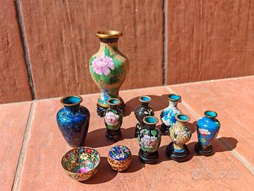 set di vasi orientali 