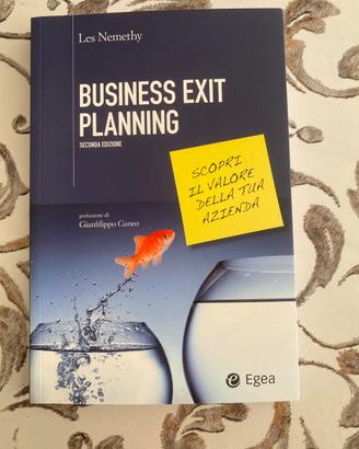 Libro business exit plan da imprenditore e non sol
