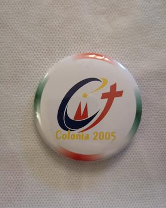 Spilla GMG 2005 - Giornata Mondiale della Gioventù