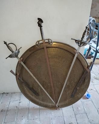 spade antiche in rame