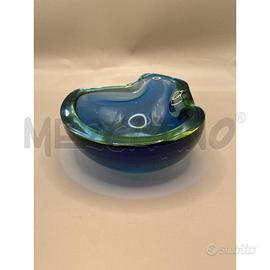 POSA CENERE ONDULATO BICOLORE VERDE BLU