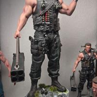 COMMANDO action figure 3d RESINA - FILM - 