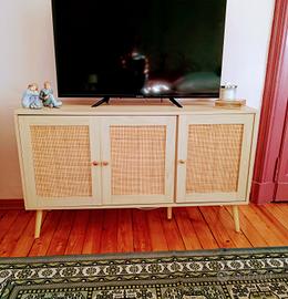 Madia/ mobile TV  Deghi   in legno naturale 