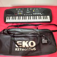 Pianola portatile con alimentatore e borsa