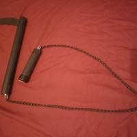 kusarigama ninja in metallo 