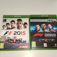 F1 2015 e F1 2018