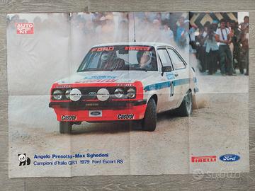 poster Autosprint Ford Escort RS 1979 