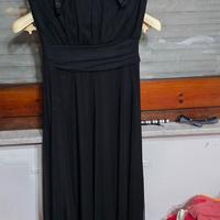 vestito lungo da cerimonia nero