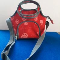 Borsetta termica Nuvita rossa con coccinelle