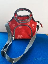 Borsetta termica Nuvita rossa con coccinelle