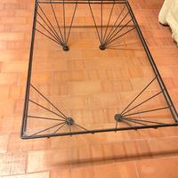 Tavolino da salotto, piano in vetro