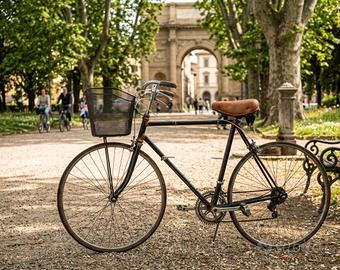 Bici Corsa Vintage trasformata City Sella Lugano