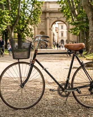 Bici Corsa Vintage trasformata City Sella Lugano
