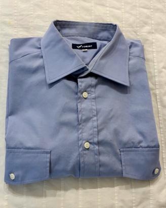 Camicia manica lunga celeste