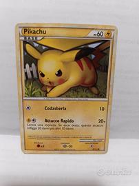 carta Pokemon pikachu