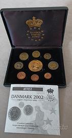Divisionale monete Danimarca 2002