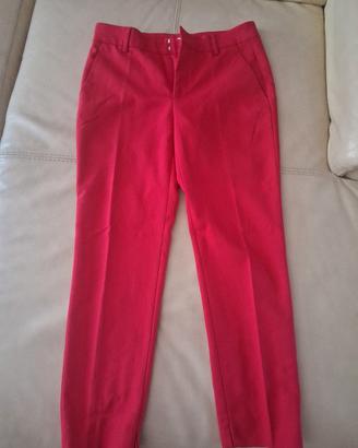 pantalone  zara fucsia