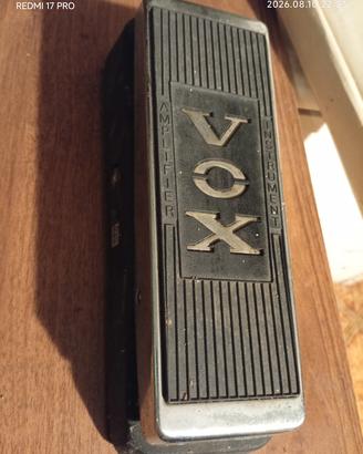 vox wha wah pedale chitarra elettrica