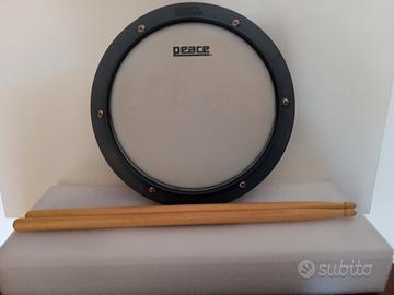 PEACE PAD DA 8" (20cm diametro) con bacchette