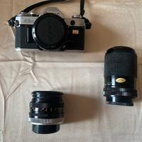 Fotocamera Canon AE-1 + lenti