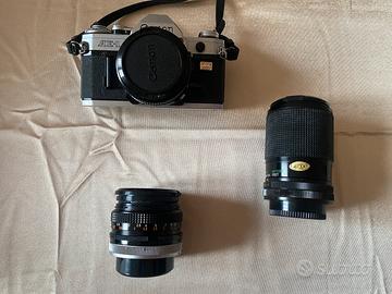 Fotocamera Canon AE-1 + lenti